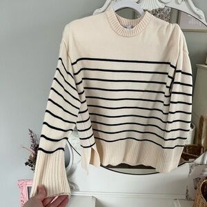 Zara striped sweater